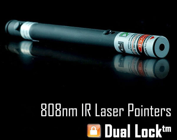 Dual Lock? 808nm o 980nm infrarossi puntatore laser 50mW-300mW